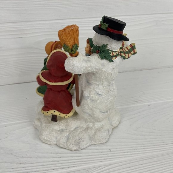 Lang & Wise Classic Santa Merry Round Snowman Set Susan Winget 1st Edition 1998 - Picture 13 of 16